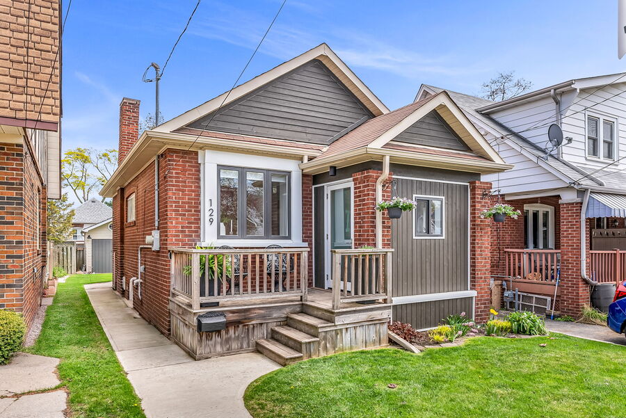 Renovated bungalow at 129 Harding Blvd, Birchcliffe-Cliffside, Toronto